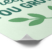 Growth Mindset Wall Art voor kinderen Poster (Hoek)