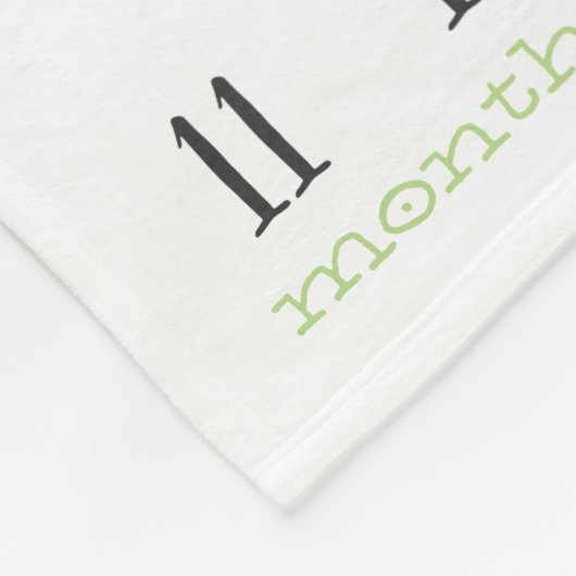 Growth tracker - Boho waterverf met rozen Fleece Deken (Hoek)