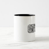Growvisuals - élevez la tasse de lettre d'oiseau (Centre)