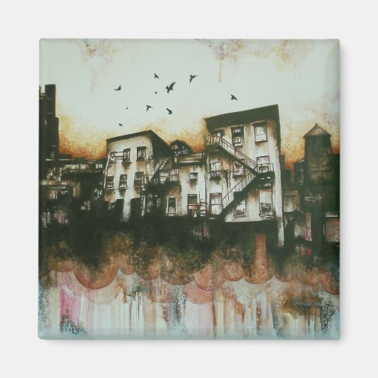 Growvisuels - brooklyn nites lrg aimant (Devant)