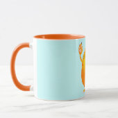Grr ! Drôle chat de dessin animé, tasse (Gauche)
