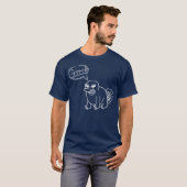 GRR Platypus. -Donker T-shirt (Voorkant volledig)