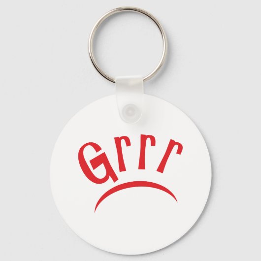 Grr Sleutelhanger (Voorkant)