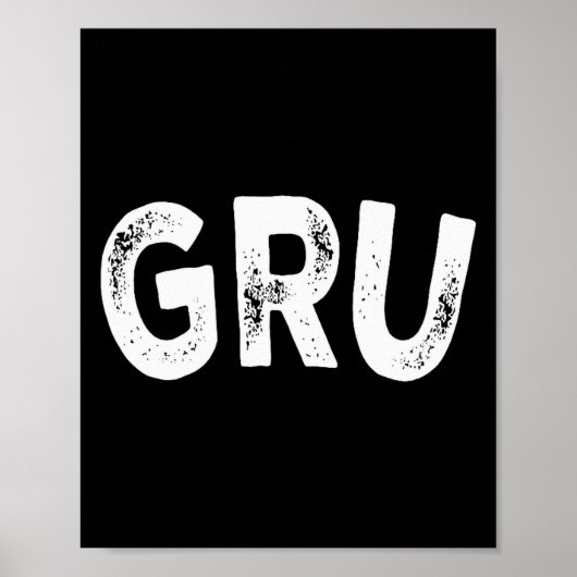 Gru  poster (Voorkant)