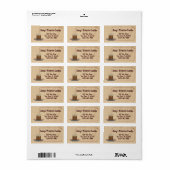 Grubby Candle Scent Label (Full Sheet)
