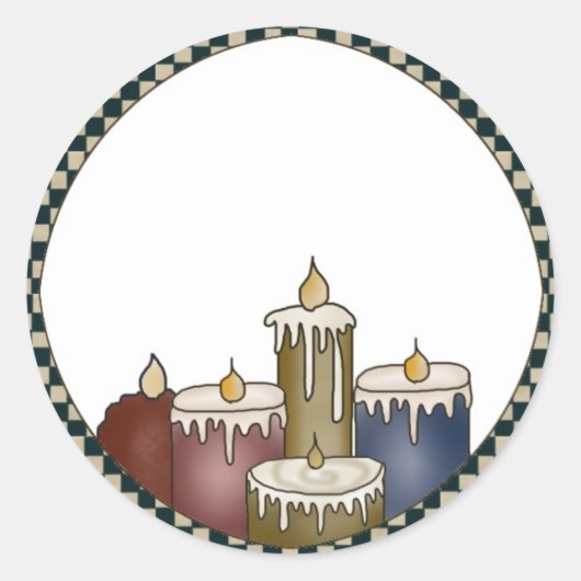 Grubby Candles Blank Stickers (Voorkant)