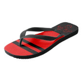Grubby Hands Studio Rode Flip Flops (Schuin)