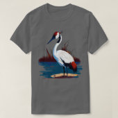 Grue blanche TShirt (Design devant)