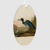 Grue Bleue Heron Audubon Peinture (devant)