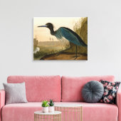 Grue bleue Héron Impression Audubon Art côtier (Insitu(Salon))