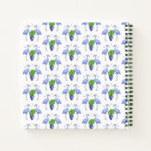 Grue de la Chinoiserie et Carnet spiral de Monster (Dos)