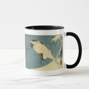 Grue et vague, Héroshige Mugs et Steins