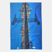 Grue Finnieston, serviette de thé Glasgow Kitchen (Vertical)