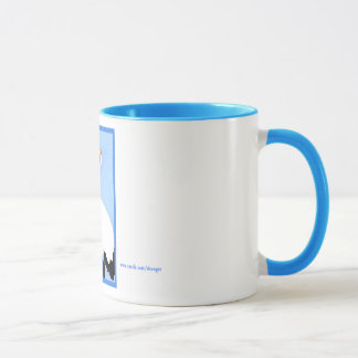 Grue regardant à gauche - la tasse