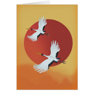 Grues japonaises