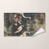 grues vintages et palais sous les tropiques (Serviette à main)