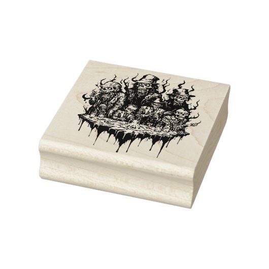 Gruesome Skeleton Crew Rubberstempel (Stempel)