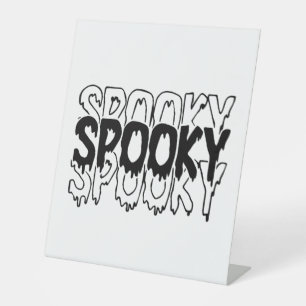 Gruezelige trui  Halloween griezelige trui T-shirt Reclamebord Met Voetstuk