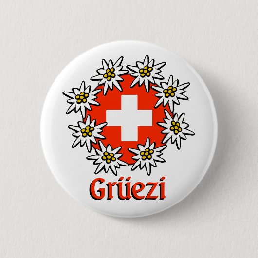 Gruezi Pin Ronde Button 5,7 Cm (Voorkant)