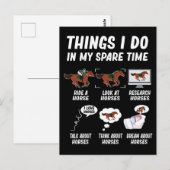 Gruiende vrouwen in het meisje briefkaart (Voorkant / Achterkant)