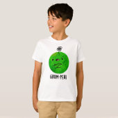 Grum-pea Grappige Veggie Pun T-shirt (Voorkant volledig)