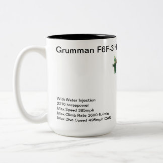 Grumman F6F-3 Hellcat Tweekleurige Koffiemok
