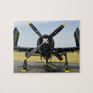 Grumman F8F Bearcat marine gevechtsvliegtuig op de Legpuzzel