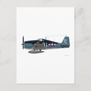 Grumman F-6F Wildcat Briefkaart