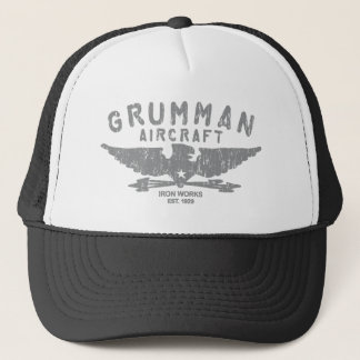 GRUMMAN IRON WERKT TRUCKER HAT PET
