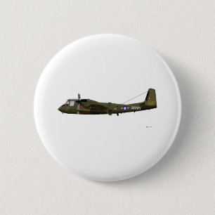 Grumman OV-1 Mohawk Ronde Button 5,7 Cm