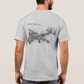 Grumman OV-1 Mohawk T-shirt (Achterkant)