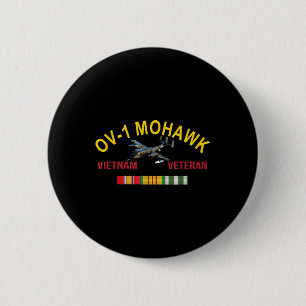 Grumman Ov-1 Mohawk Vietnam Veteraan Ov-1 Vliegtui Ronde Button 5,7 Cm