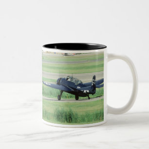 Grumman TBF/TBM Avenger marine torpedobommenwerper Tweekleurige Koffiemok