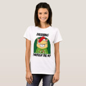 GRUMP CAT DASHING VIA DE NO T-SHIRTS (Voorkant volledig)