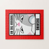 GRUMP CAT DRÔLE PUZZLE DE NOËL (Horizontal)