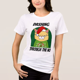 GRUMP CAT HOLDT DOOR DE T-SHIRTS NIET