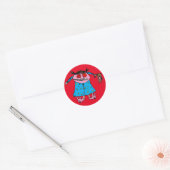 Grump Girl Sticker (Envelop)
