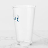 Grumpa Funny Novelty voor Grumpy Grandpa Graphic Glas (Links)