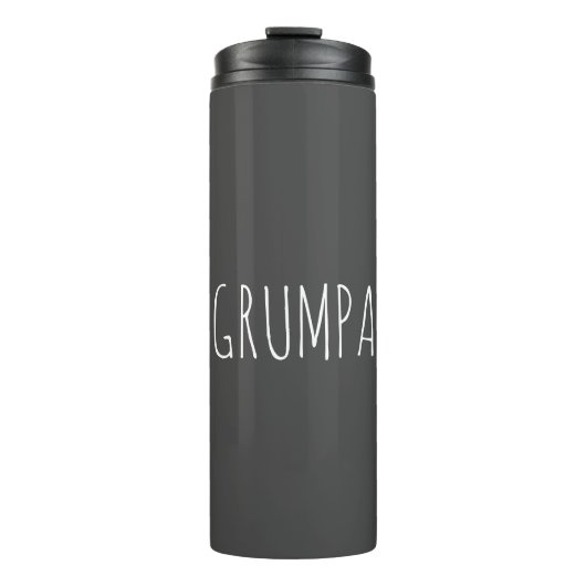Grumpa Funny Novelty voor Grumpy Grandpa Thermosbeker (Voorkant)
