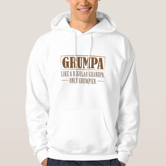 Grumpa Hoodie (Voorkant)