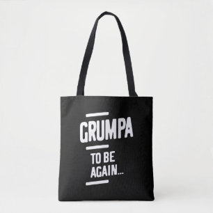 Grumpa om opnieuw te zijn Grootvader Gift Draagtas