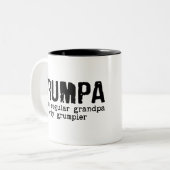 Grumpa Tweekleurige Koffiemok (Voorkant links)