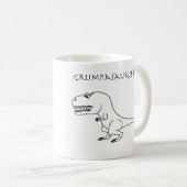 Grumpasaurus Rex Sketch Mok (Voorkant rechts)