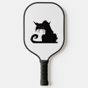 Grumpige kat pickleball paddle