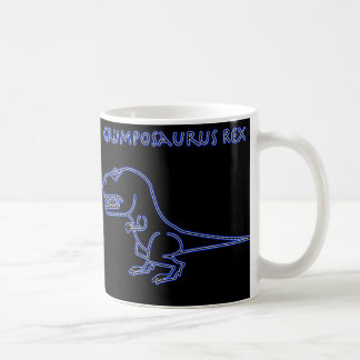 Grumposaurus Rex Neon Blue Mok