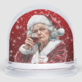 Grumpy Aging Female Friend Snow Globe (Avant)