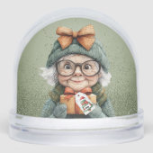 Grumpy Aging Female Friend Snow Globe (Avant)