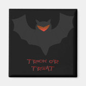 Grumpy Bat Halloween Magnet Magneet (Voorkant)