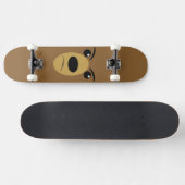Grumpy Beer Face Skateboard (Horizontaal)