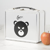 Grumpy Beer Metal Lunchbox (In situ)